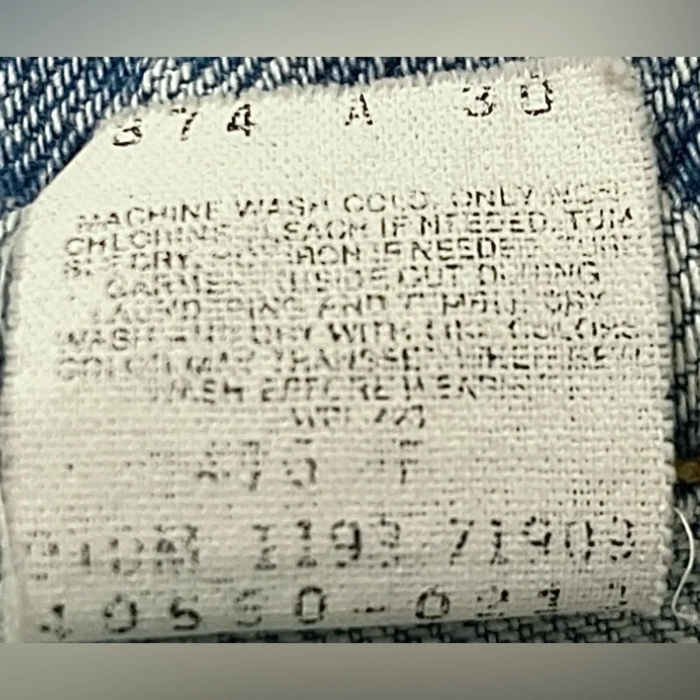 Levis great worn